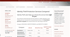 Desktop Screenshot of identitytheftlabs.com